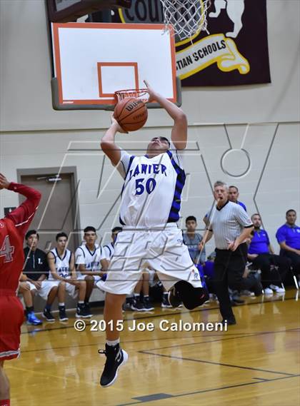 Thumbnail 3 in Lanier [Sidney] vs Lee [Robert E.] (SACS Invitational) photogallery.