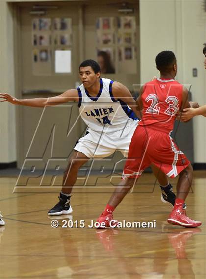 Thumbnail 2 in Lanier [Sidney] vs Lee [Robert E.] (SACS Invitational) photogallery.