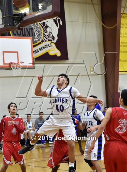 Thumbnail 2 in Lanier [Sidney] vs Lee [Robert E.] (SACS Invitational) photogallery.