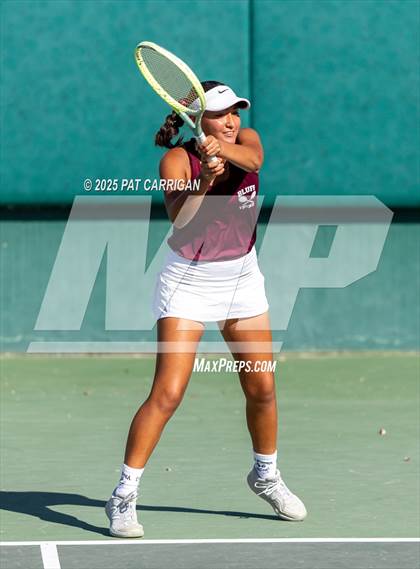 Thumbnail 3 in Flour Bluff vs A&M Consolidated (UIL 5A Tennis Semifinal) photogallery.