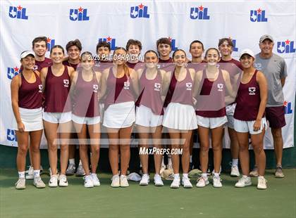 Thumbnail 2 in Flour Bluff vs A&M Consolidated (UIL 5A Tennis Semifinal) photogallery.