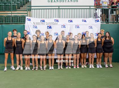 Thumbnail 2 in Flour Bluff vs A&M Consolidated (UIL 5A Tennis Semifinal) photogallery.