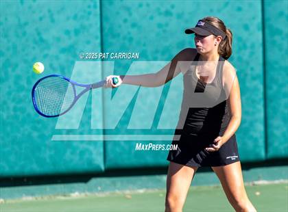Thumbnail 3 in Flour Bluff vs A&M Consolidated (UIL 5A Tennis Semifinal) photogallery.