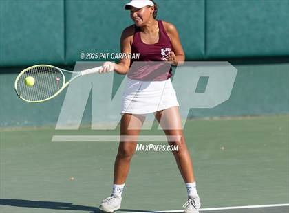 Thumbnail 1 in Flour Bluff vs A&M Consolidated (UIL 5A Tennis Semifinal) photogallery.
