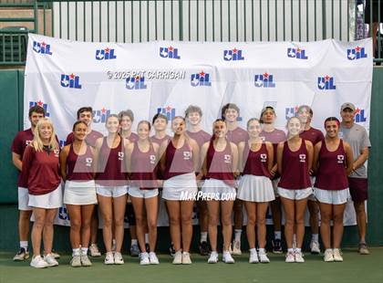 Thumbnail 2 in Flour Bluff vs A&M Consolidated (UIL 5A Tennis Semifinal) photogallery.