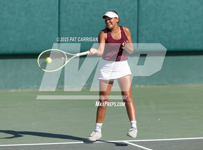 Thumbnail 2 in Flour Bluff vs A&M Consolidated (UIL 5A Tennis Semifinal) photogallery.