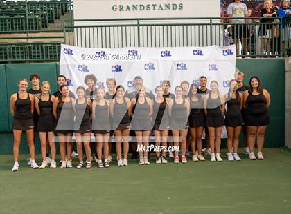 Thumbnail 3 in Flour Bluff vs A&M Consolidated (UIL 5A Tennis Semifinal) photogallery.