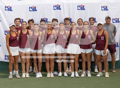 Thumbnail 3 in Flour Bluff vs A&M Consolidated (UIL 5A Tennis Semifinal) photogallery.