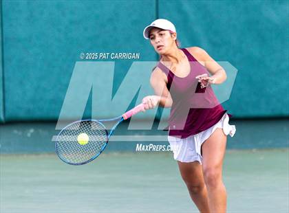 Thumbnail 3 in Flour Bluff vs A&M Consolidated (UIL 5A Tennis Semifinal) photogallery.