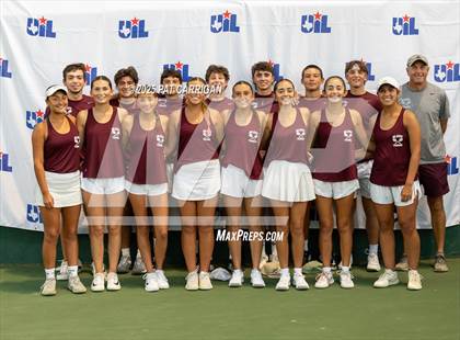 Thumbnail 3 in Flour Bluff vs A&M Consolidated (UIL 5A Tennis Semifinal) photogallery.