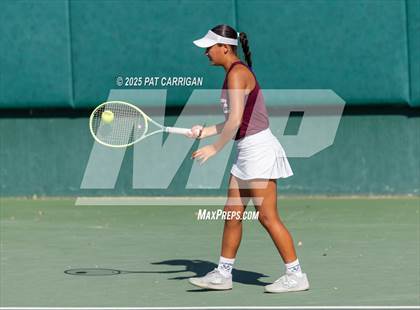Thumbnail 3 in Flour Bluff vs A&M Consolidated (UIL 5A Tennis Semifinal) photogallery.