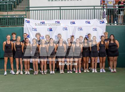 Thumbnail 3 in Flour Bluff vs A&M Consolidated (UIL 5A Tennis Semifinal) photogallery.
