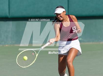 Thumbnail 3 in Flour Bluff vs A&M Consolidated (UIL 5A Tennis Semifinal) photogallery.