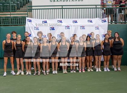 Thumbnail 2 in Flour Bluff vs A&M Consolidated (UIL 5A Tennis Semifinal) photogallery.