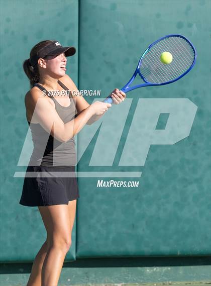 Thumbnail 2 in Flour Bluff vs A&M Consolidated (UIL 5A Tennis Semifinal) photogallery.