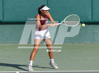 Thumbnail 3 in Flour Bluff vs A&M Consolidated (UIL 5A Tennis Semifinal) photogallery.