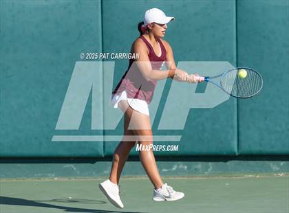 Thumbnail 2 in Flour Bluff vs A&M Consolidated (UIL 5A Tennis Semifinal) photogallery.
