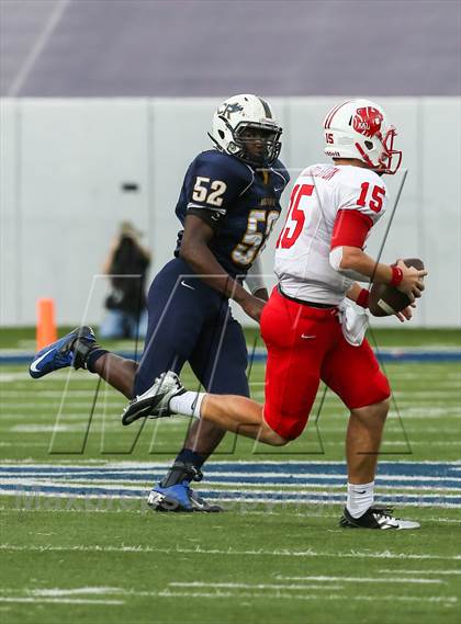 Thumbnail 1 in Katy vs. Cypress Ranch (UIL 5A Division 2 Quarterfinal Playoff) photogallery.