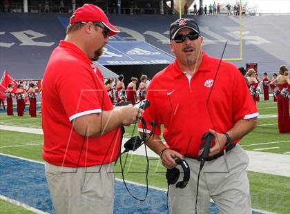 Thumbnail 1 in Katy vs. Cypress Ranch (UIL 5A Division 2 Quarterfinal Playoff) photogallery.