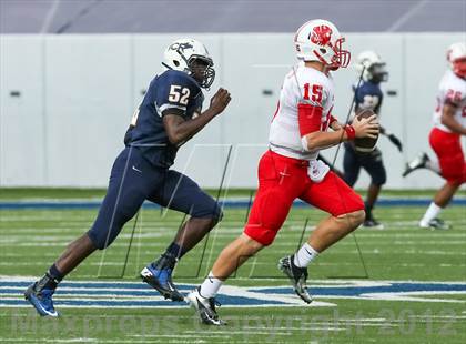Thumbnail 2 in Katy vs. Cypress Ranch (UIL 5A Division 2 Quarterfinal Playoff) photogallery.