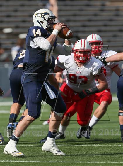 Thumbnail 2 in Katy vs. Cypress Ranch (UIL 5A Division 2 Quarterfinal Playoff) photogallery.