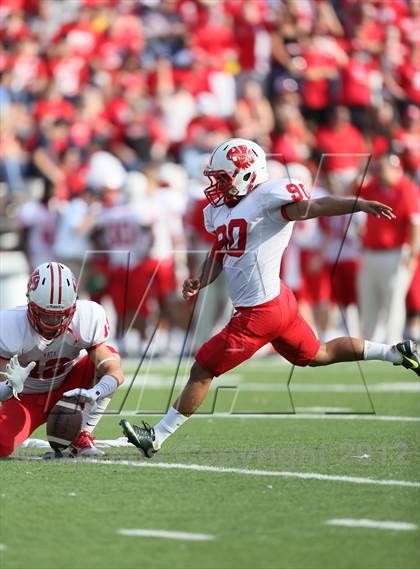 Thumbnail 2 in Katy vs. Cypress Ranch (UIL 5A Division 2 Quarterfinal Playoff) photogallery.