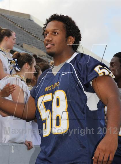 Thumbnail 1 in Katy vs. Cypress Ranch (UIL 5A Division 2 Quarterfinal Playoff) photogallery.