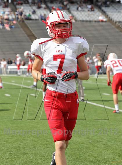 Thumbnail 1 in Katy vs. Cypress Ranch (UIL 5A Division 2 Quarterfinal Playoff) photogallery.