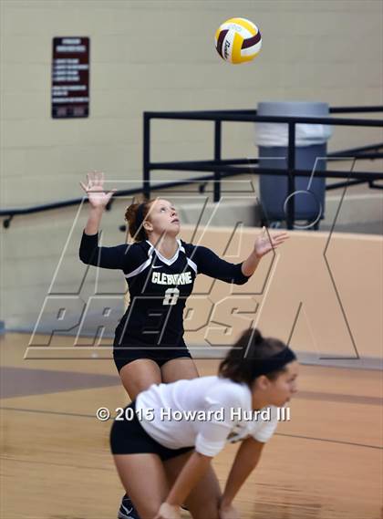 Thumbnail 3 in Cleburne vs Richland (EMS-ISD Tournament) photogallery.