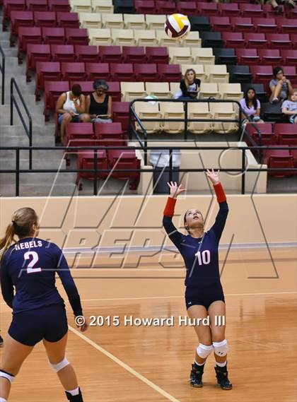 Thumbnail 2 in Cleburne vs Richland (EMS-ISD Tournament) photogallery.