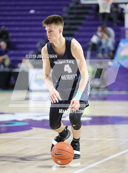 Thumbnail 3 in Hamilton Heights Christian Academy vs. Sunrise Christian Academy (City of Palms Classic) photogallery.