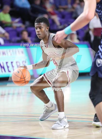 Thumbnail 3 in Hamilton Heights Christian Academy vs. Sunrise Christian Academy (City of Palms Classic) photogallery.