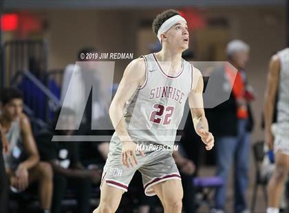 Thumbnail 1 in Hamilton Heights Christian Academy vs. Sunrise Christian Academy (City of Palms Classic) photogallery.