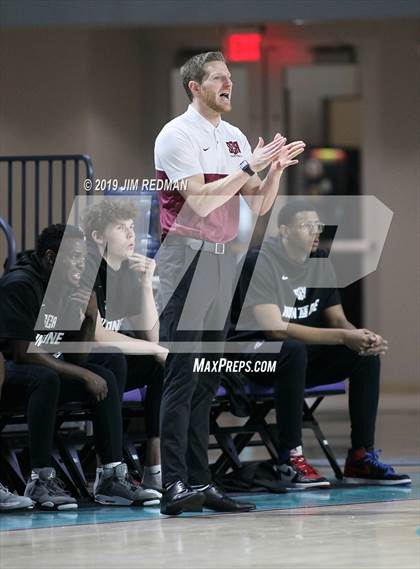 Thumbnail 2 in Hamilton Heights Christian Academy vs. Sunrise Christian Academy (City of Palms Classic) photogallery.