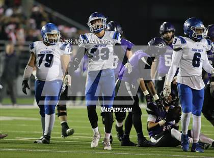 Thumbnail 2 in Conway vs. Fayetteville (AAA 7A Semifinal) photogallery.
