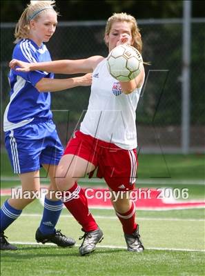 Thumbnail 3 in Forest Lake Christian vs Modesto Christian (D5 Section Final) photogallery.
