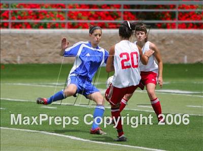 Thumbnail 3 in Forest Lake Christian vs Modesto Christian (D5 Section Final) photogallery.