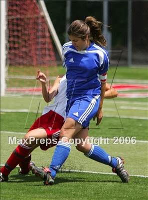 Thumbnail 2 in Forest Lake Christian vs Modesto Christian (D5 Section Final) photogallery.
