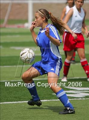 Thumbnail 2 in Forest Lake Christian vs Modesto Christian (D5 Section Final) photogallery.