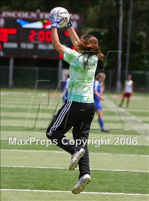 Thumbnail 1 in Forest Lake Christian vs Modesto Christian (D5 Section Final) photogallery.