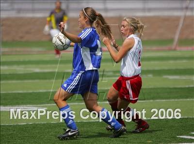 Thumbnail 3 in Forest Lake Christian vs Modesto Christian (D5 Section Final) photogallery.
