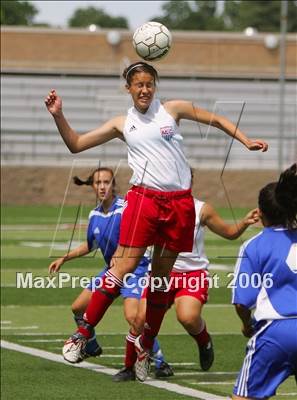 Thumbnail 2 in Forest Lake Christian vs Modesto Christian (D5 Section Final) photogallery.