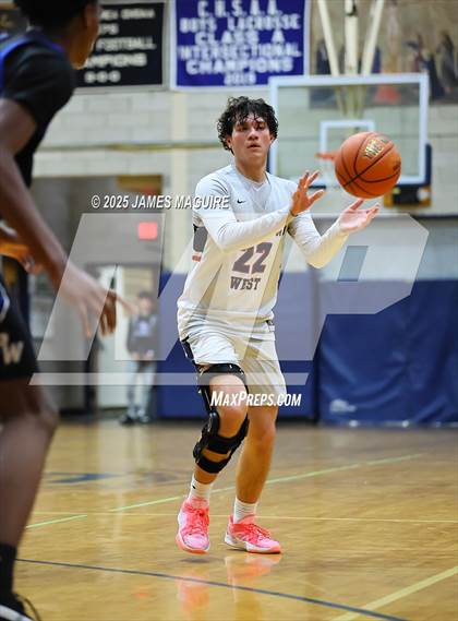 Thumbnail 2 in Smithtown West Vs Port Washington (St Dominic's Holiday Tournament)   photogallery.