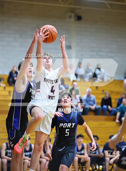 Thumbnail 1 in Smithtown West Vs Port Washington (St Dominic's Holiday Tournament)   photogallery.
