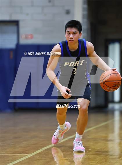 Thumbnail 3 in Smithtown West Vs Port Washington (St Dominic's Holiday Tournament)   photogallery.