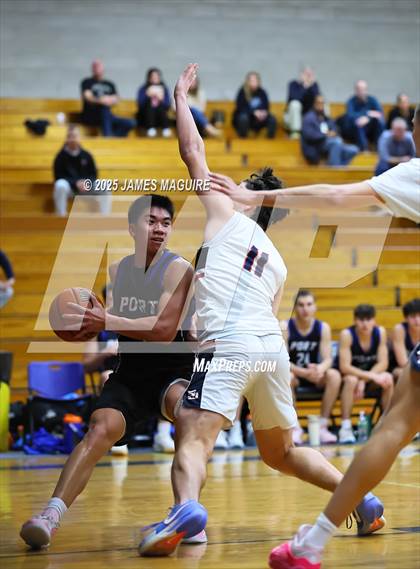 Thumbnail 1 in Smithtown West Vs Port Washington (St Dominic's Holiday Tournament)   photogallery.