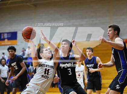 Thumbnail 3 in Smithtown West Vs Port Washington (St Dominic's Holiday Tournament)   photogallery.