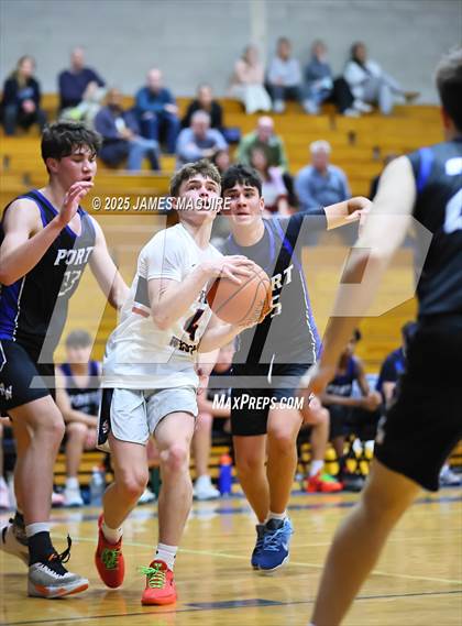 Thumbnail 3 in Smithtown West Vs Port Washington (St Dominic's Holiday Tournament)   photogallery.