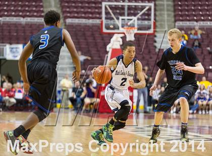 Thumbnail 1 in Math Civics & Sciences vs. Lincoln Park Performing Arts (PIAA Class A Final) photogallery.