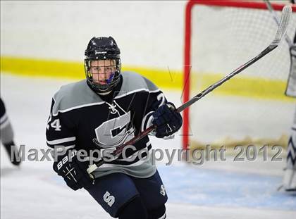 Thumbnail 3 in Staples/Weston/Shelton vs. Branford (CIAC Division II 1st Round) photogallery.